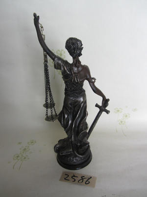 樹脂陶瓷工藝品（戰(zhàn)爭(zhēng)女神像）價(jià)格、廠家、圖片提供 德化縣印藝印刷有限責(zé)任公司讓您擁有卓越飾家選定